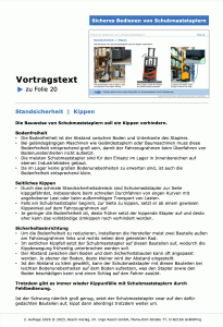 Qualifizierung nach DGUV Grundsatz 308-001 – Alle Inhalte orientieren sich an den aktuellen rechtlichen Vorgaben.